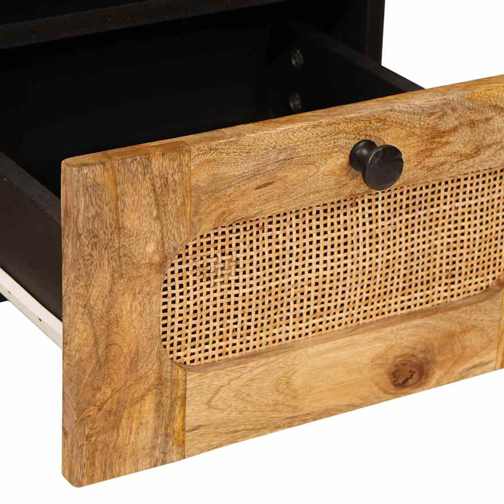 TV-skap med skuff Brun 70 x 33 x 46 cm Massiv mango tre