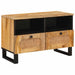 TV-skap med skuff Brun 70 x 33 x 46 cm Massiv mango tre