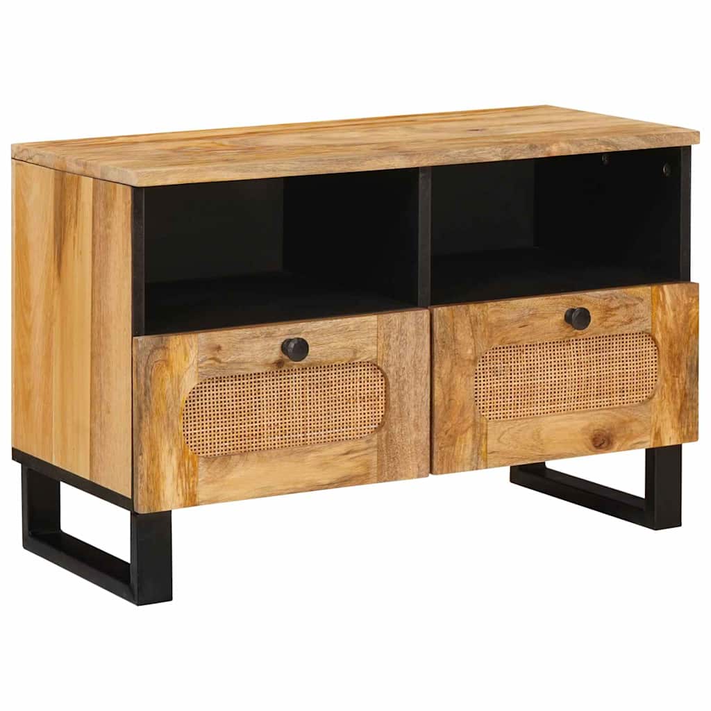 TV-skap med skuff Brun 70 x 33 x 46 cm Massiv mango tre