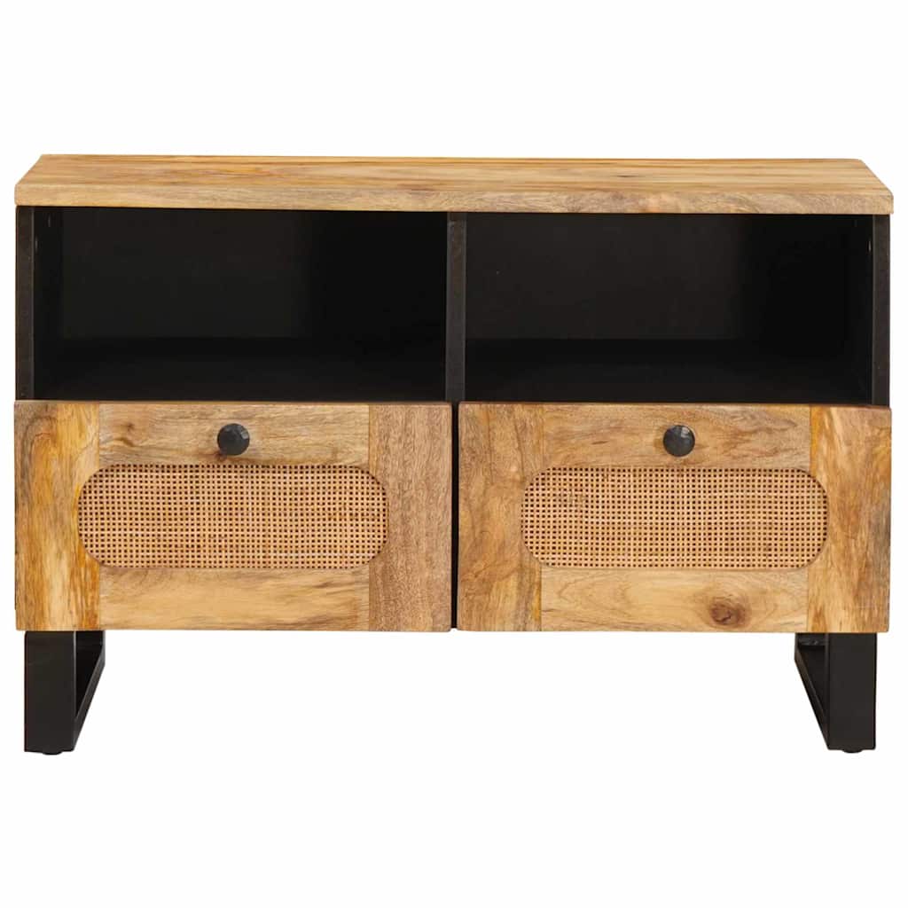 TV-skap med skuff Brun 70 x 33 x 46 cm Massiv mango tre