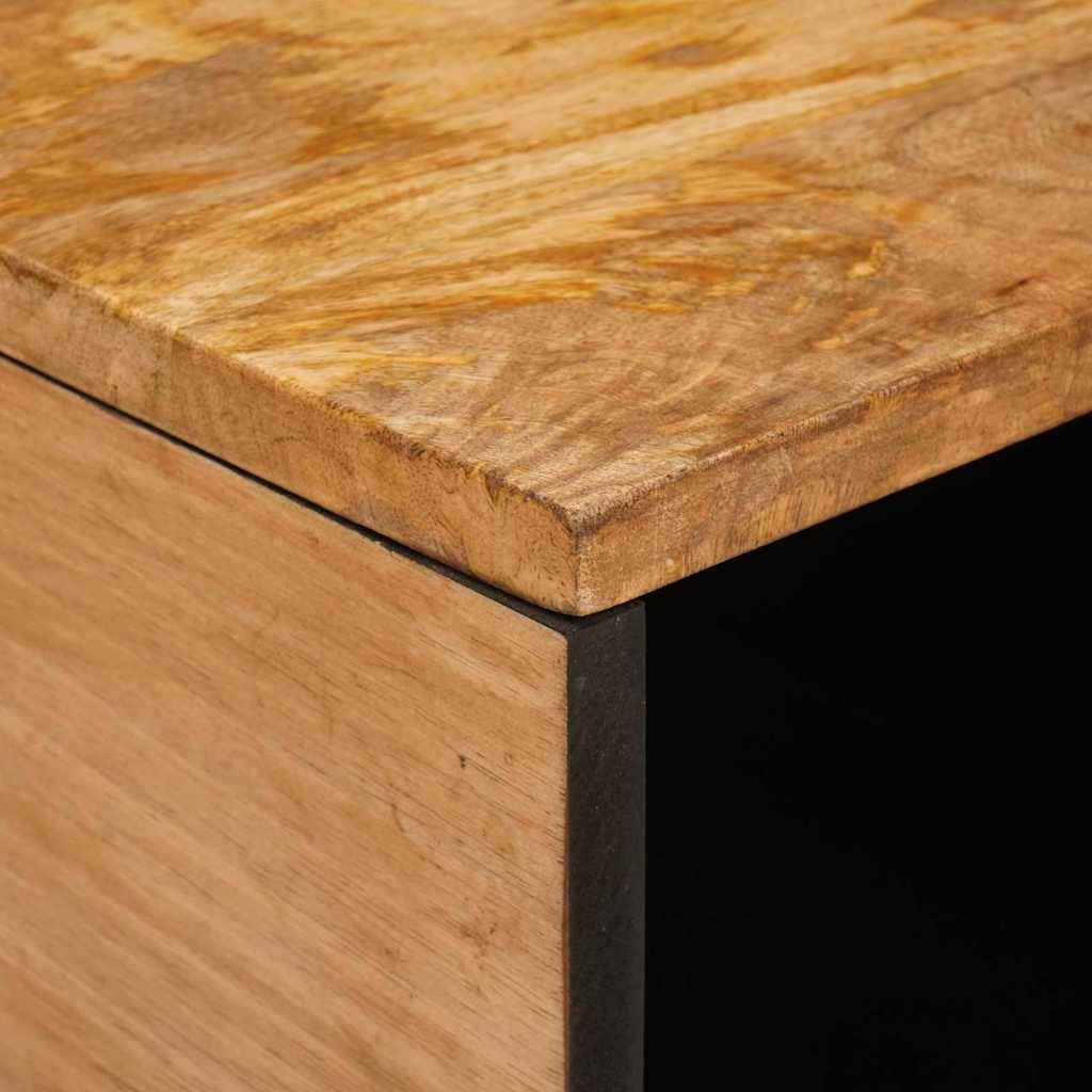 Kaffebord Naturlig 80 x 50 x 40 cm Massiv mango tre