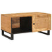 Kaffebord Naturlig 80 x 50 x 40 cm Massiv mango tre