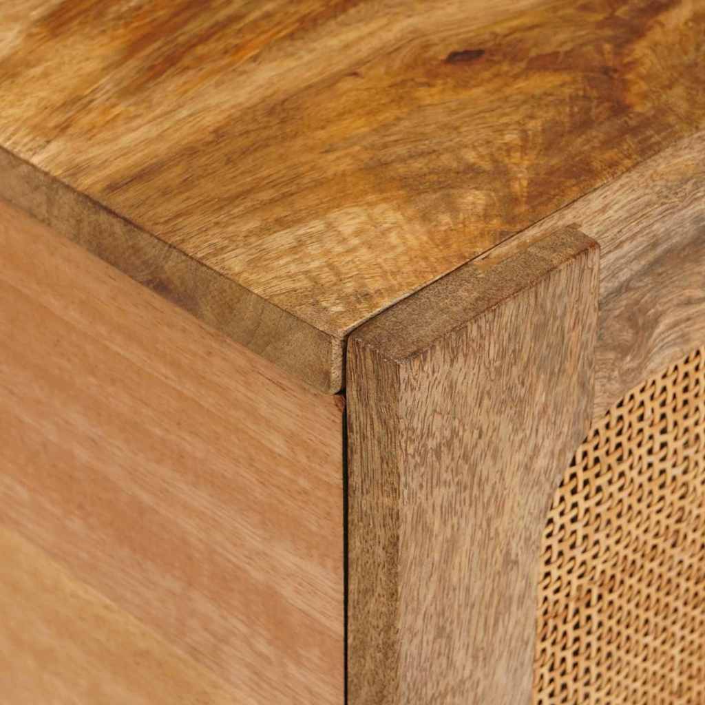Kaffebord Naturlig 80 x 50 x 40 cm Massiv mango tre