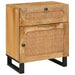 Nattbordskap Naturlig 50 x 33 x 60 cm Massiv mango tre