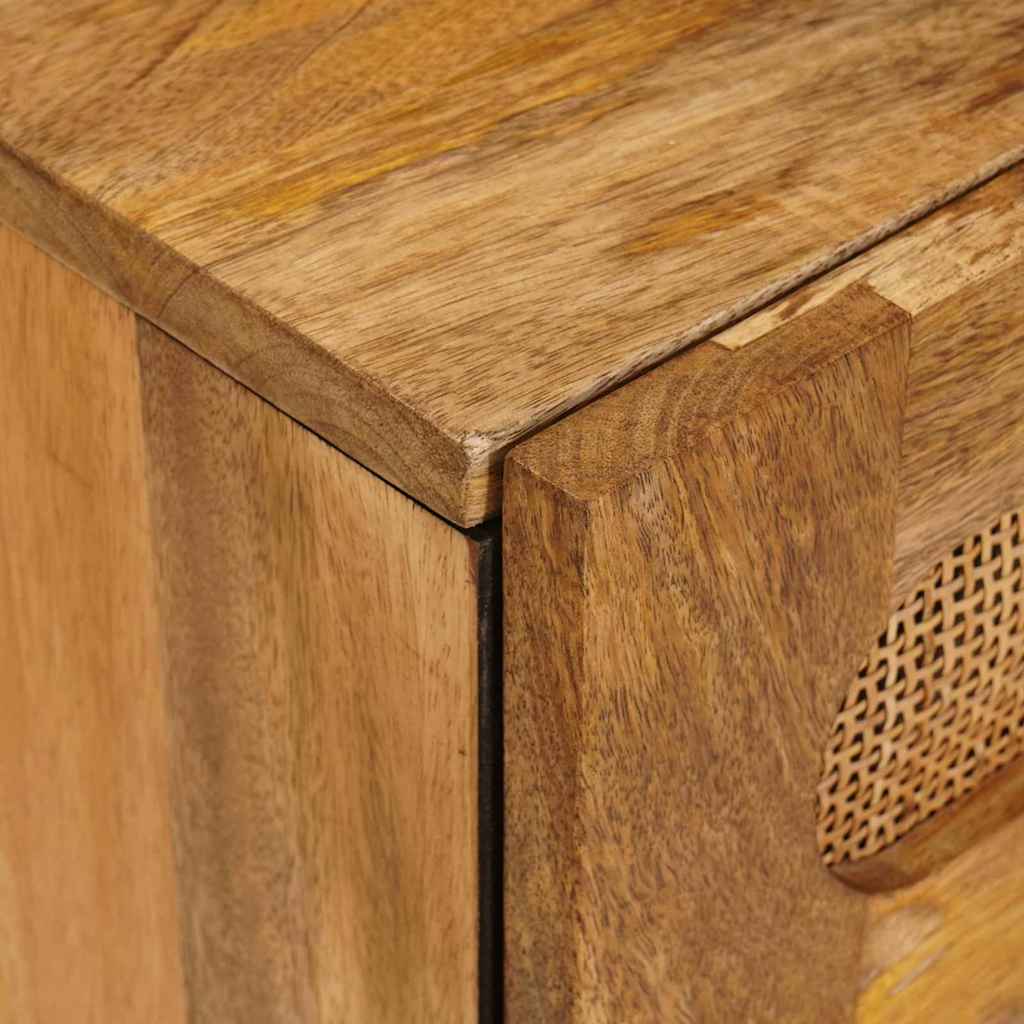 Nattbordskap Naturlig 50 x 33 x 62 cm Massiv mango tre