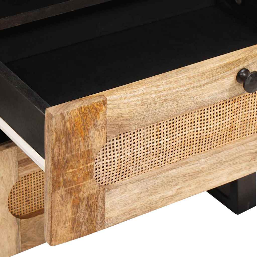 Nattbordskap Naturlig 50 x 33 x 62 cm Massiv mango tre