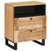 Nattbordskap Naturlig 50 x 33 x 62 cm Massiv mango tre