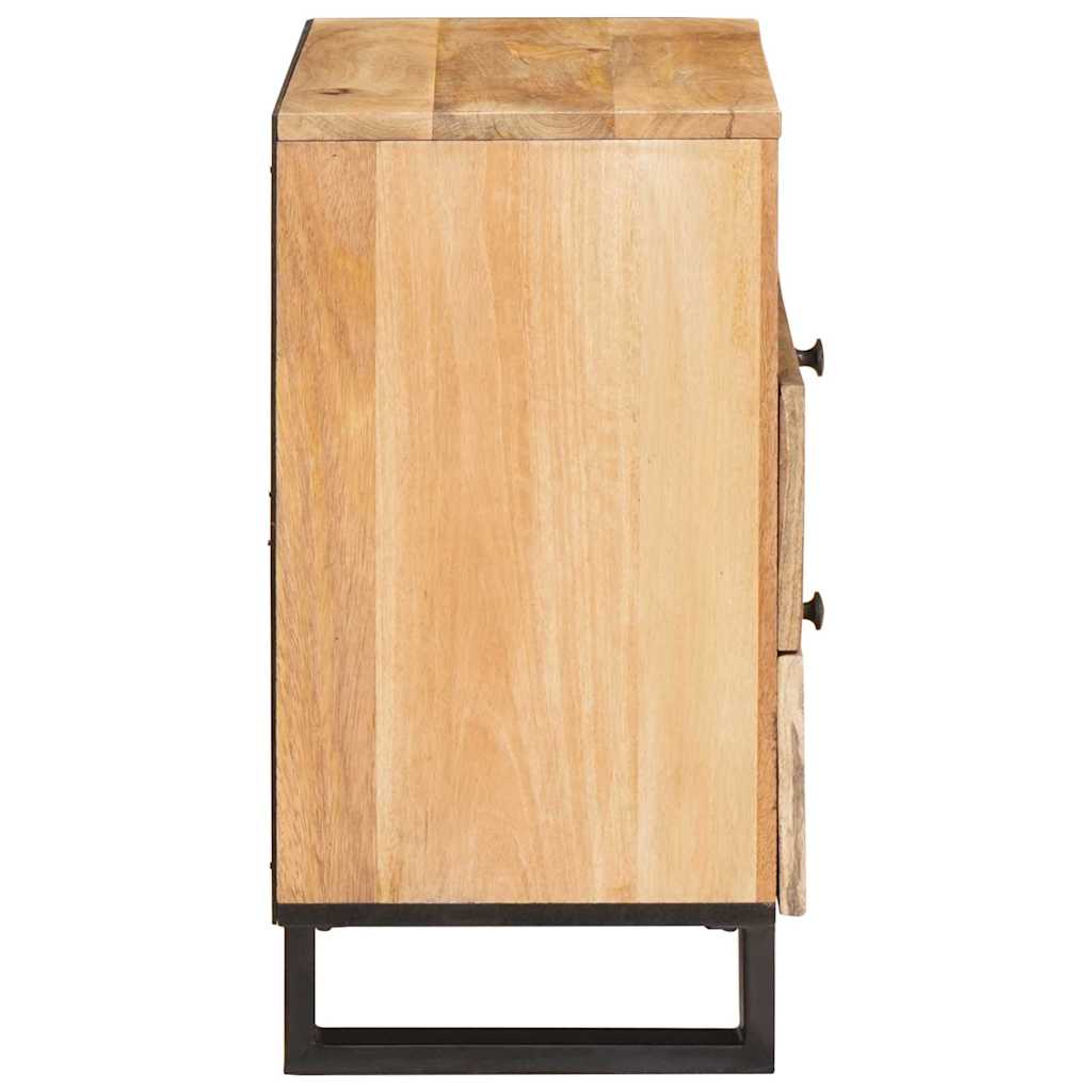 Nattbordskap Naturlig 50 x 33 x 62 cm Massiv mango tre