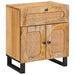 Nattbordskap Naturlig 50 x 33 x 60 cm Massiv mango tre