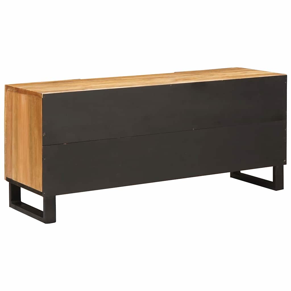 TV-skap med skuff Brun 105 x 33 x 46 cm Massiv mango tre