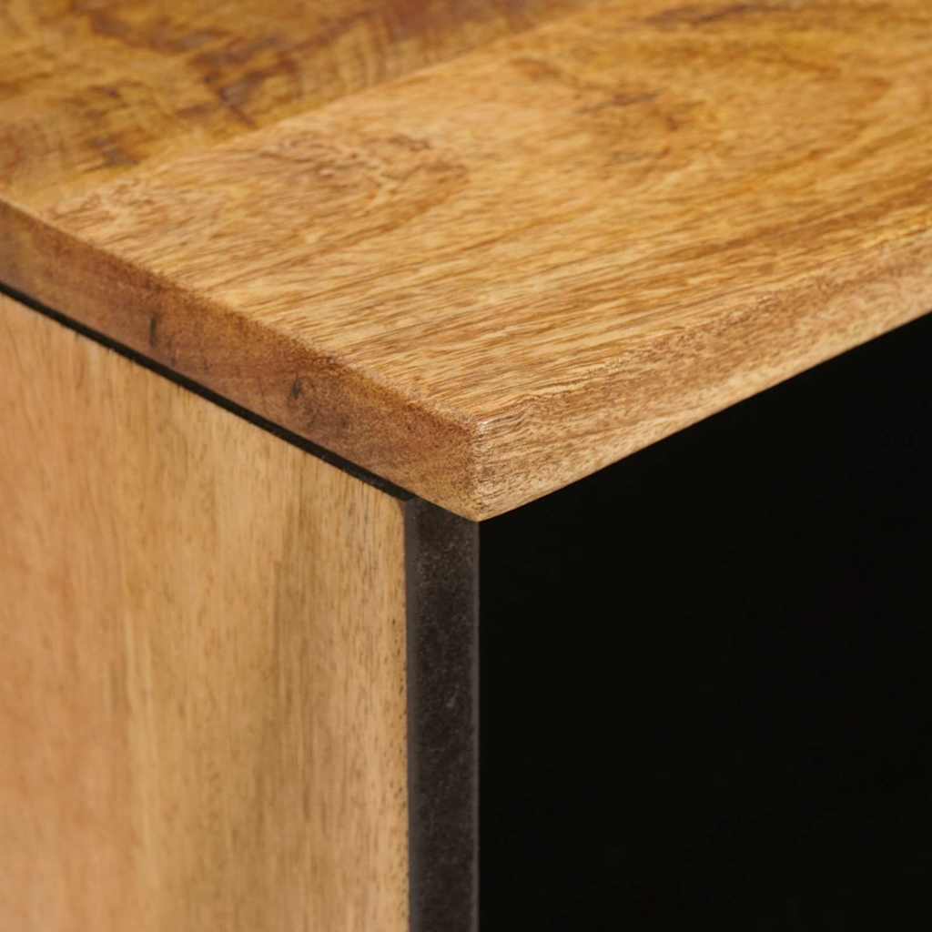 TV-skap med skuff Brun 100 x 33 x 46 cm Massiv mango tre