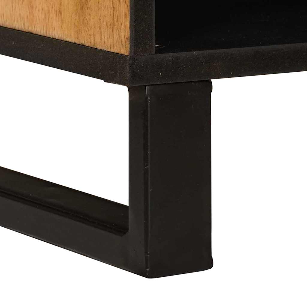 TV-skap med skuff Brun 100 x 33 x 46 cm Massiv mango tre