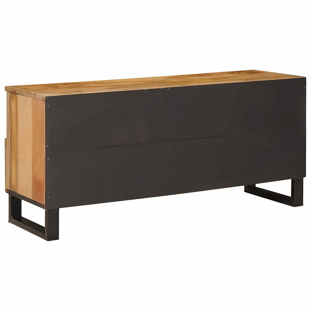 TV-skap med skuff Brun 100 x 33 x 46 cm Massiv mango tre
