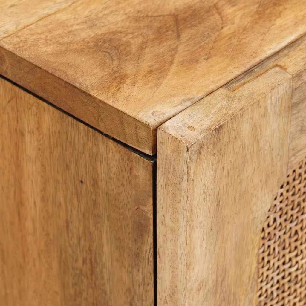Baderomsvaskeskap med dør Brun 62 x 33 x 58 cm Massiv mango tre