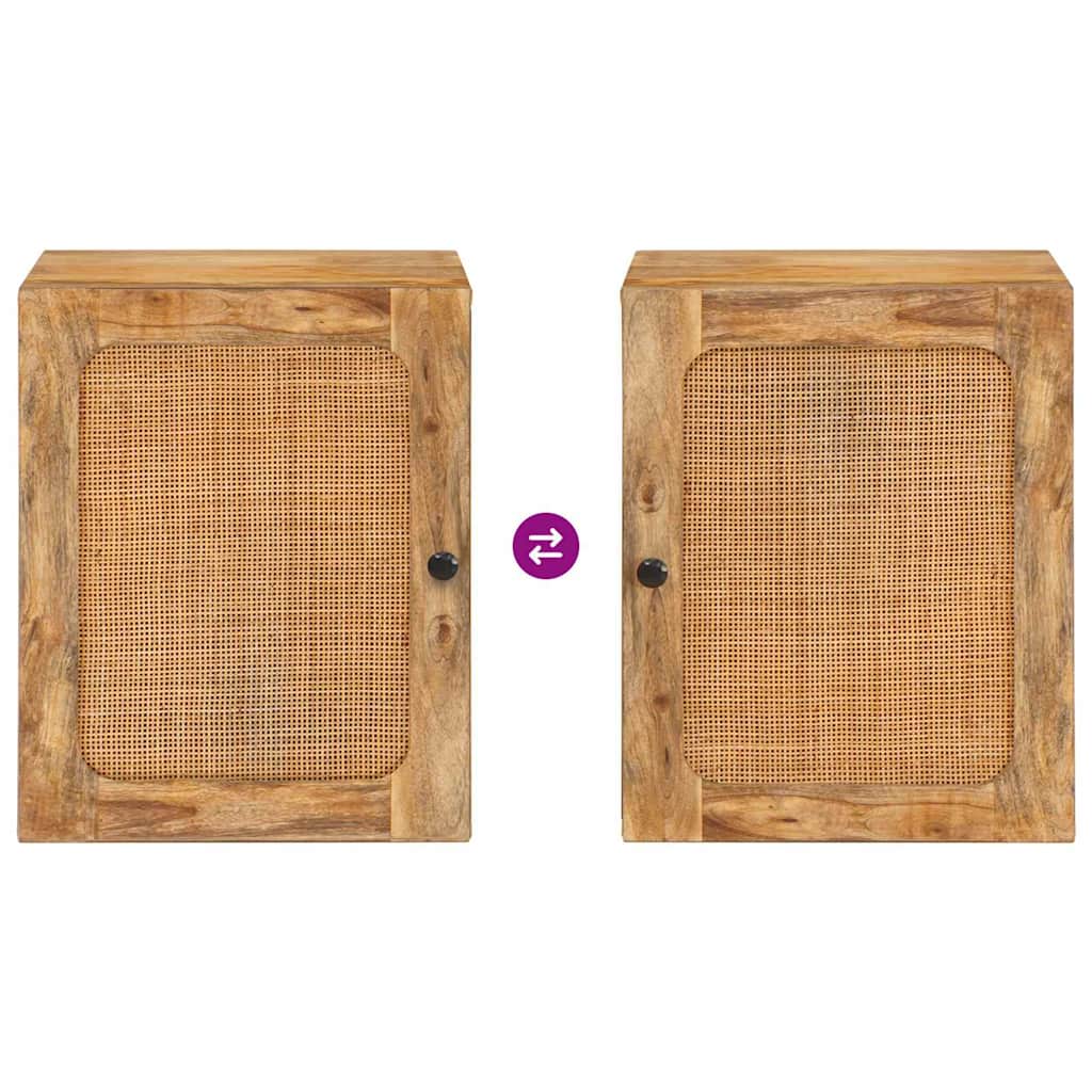 Baderom Hengende Skap Brun 38 x 33 x 48 cm Massiv mango tre