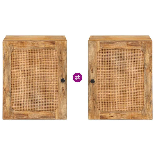 Baderom Hengende Skap Brun 38 x 33 x 48 cm Massiv mango tre