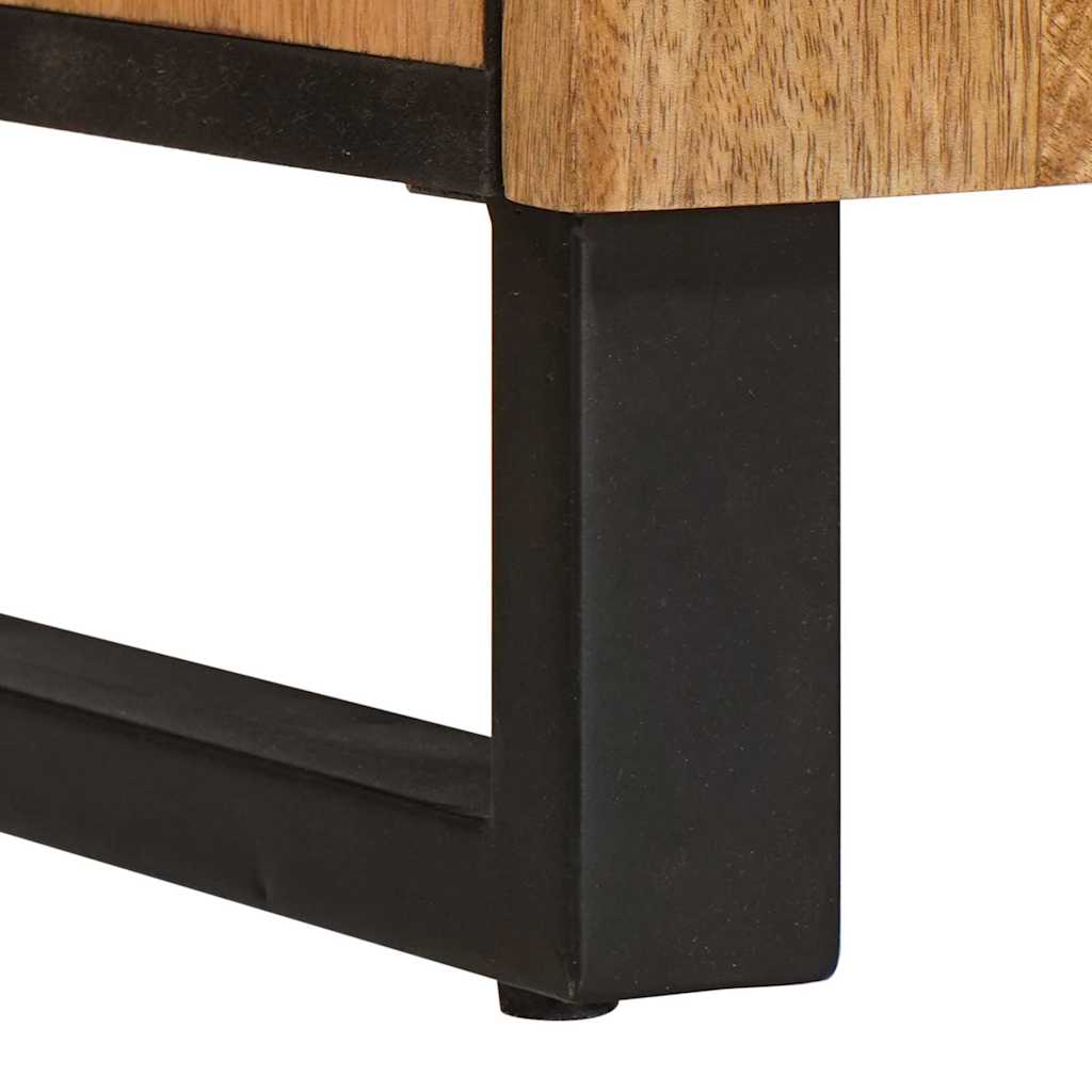 Serviesskap med skuff Brun 40 x 33 x 75 cm Massiv mango tre