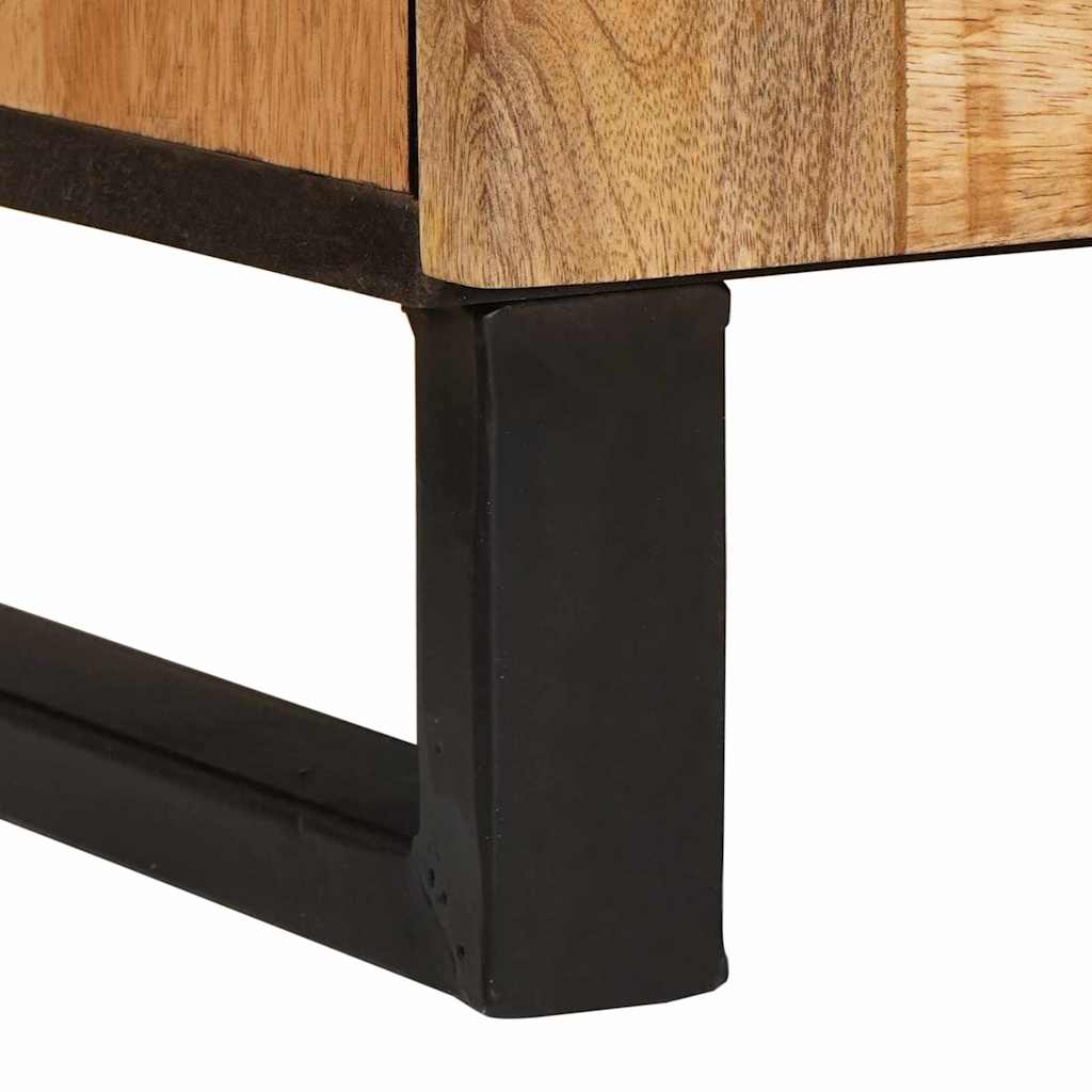 Serviesskap med lagring Brun 60 x 33 x 75 cm Massiv mango tre