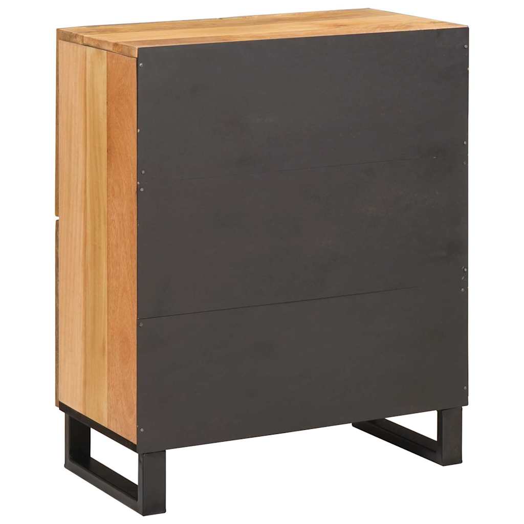 Serviesskap med lagring Brun 60 x 33 x 75 cm Massiv mango tre