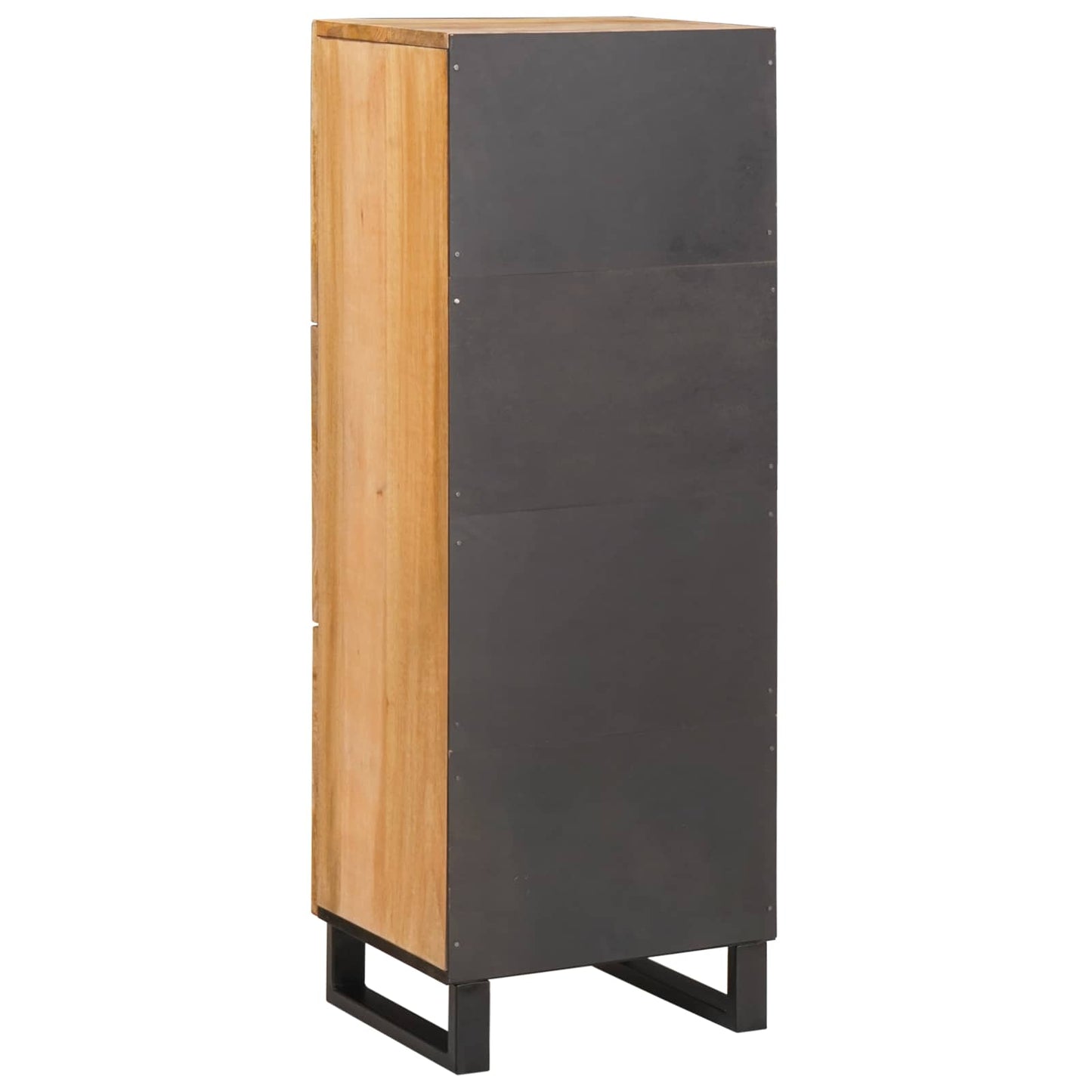 Høyskap med lagring Brun 90 x 33 x 75 cm Massiv mango tre