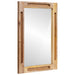Baderomsspeil med speil Brun 50 x 2,5 x 70 cm Massiv mango tre