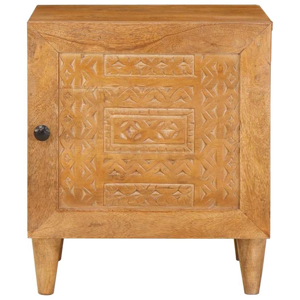 Nattbord Lysebrun 40 x 33 x 46 cm heltre mango