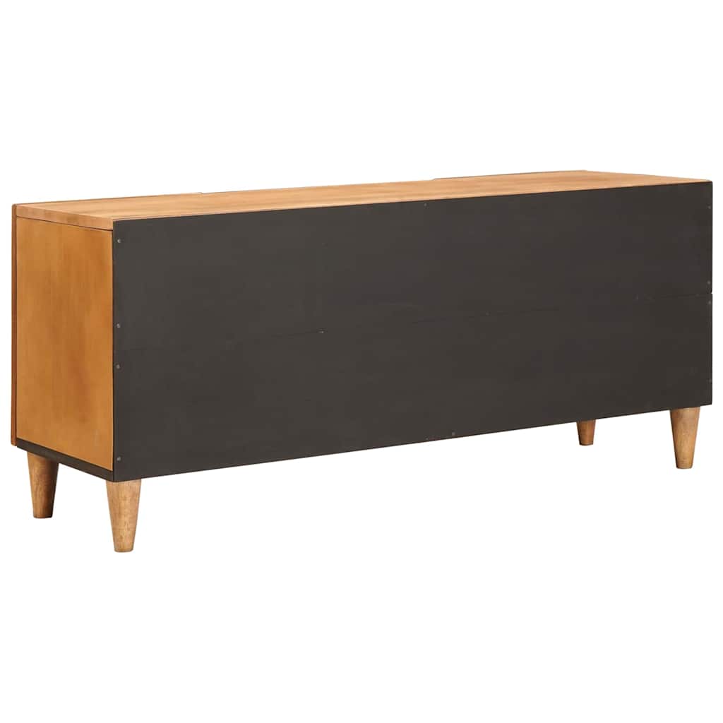 TV Enheter med hylle Lys Brun 105 x 33 x 46 cm Massiv mango tre