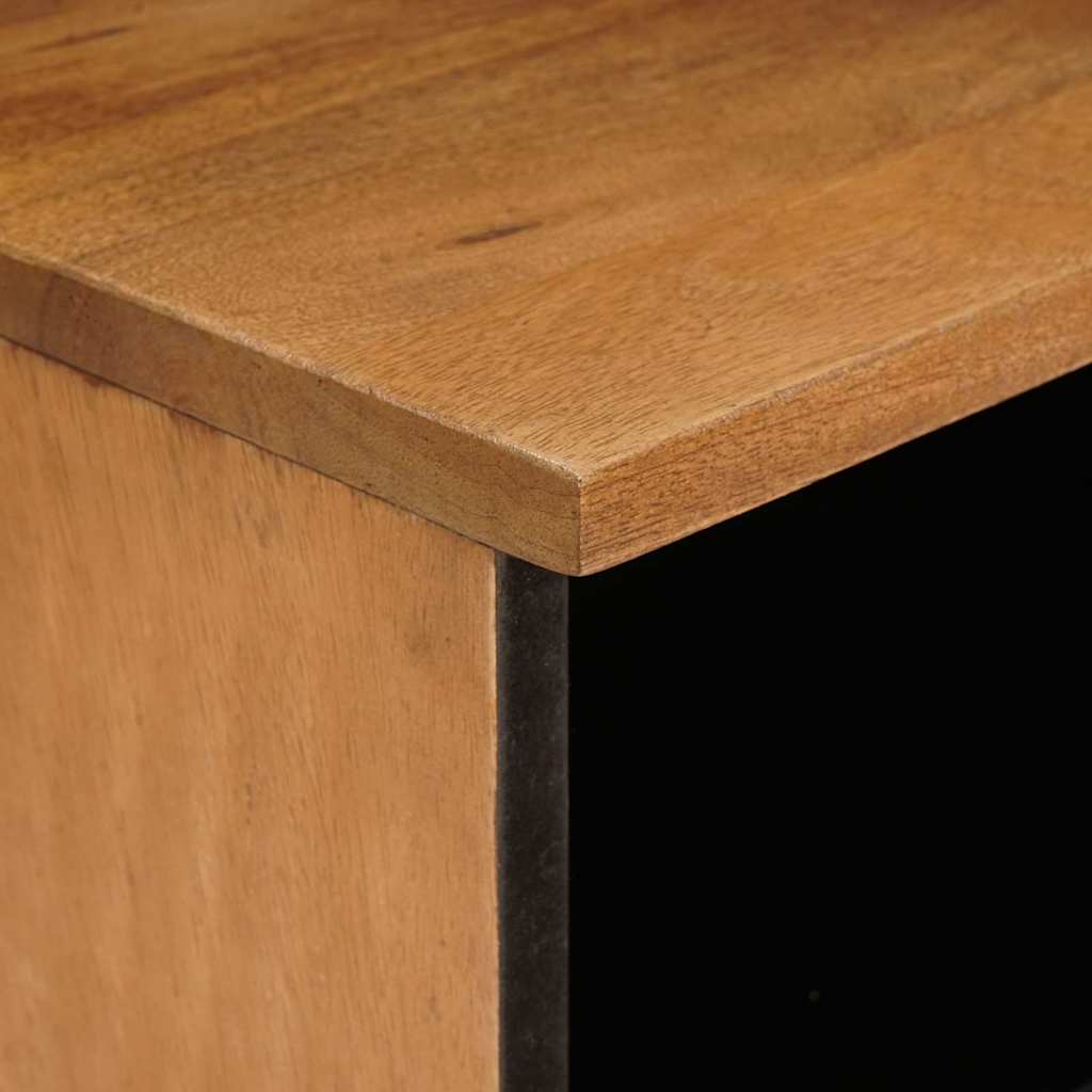 Nattbord med skuff Lysebrun 40 x 33 x 46 cm heltre mango