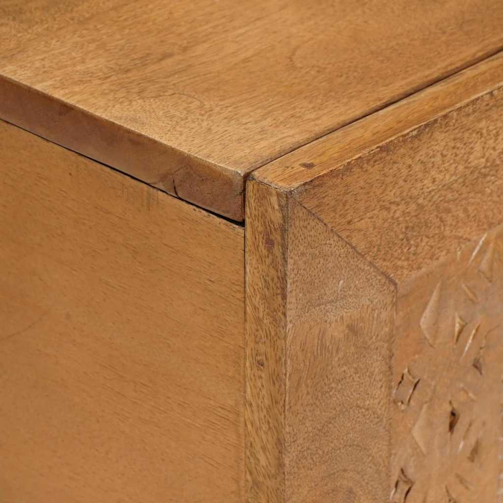 Kaffebord Lys Brun 100 x 54 x 40 cm Massiv mango tre