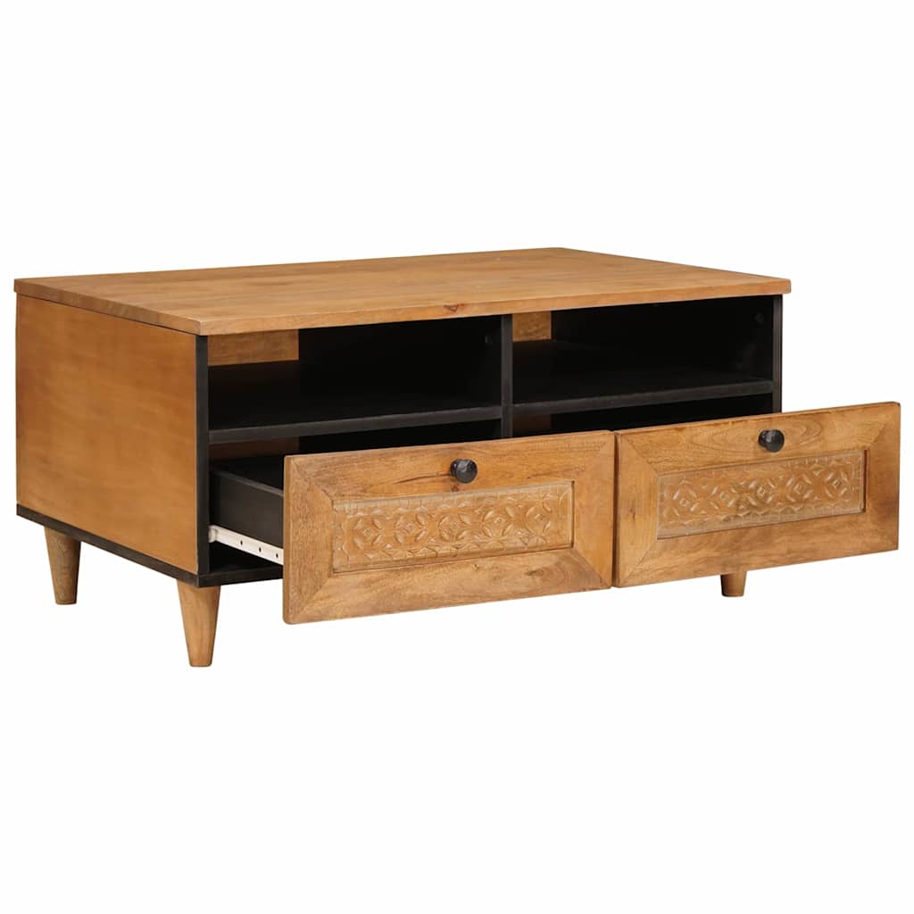 Kaffebord Lys Brun 80 x 54 x 40 cm Konstruert tre
