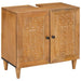 Baderomsskap Veggmontert med lagring Lys Brun 62 x 33 x 58 cm