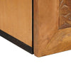 Baderomsskap Lysebrun 38 x 33.5 x 160 cm Massiv mangotre