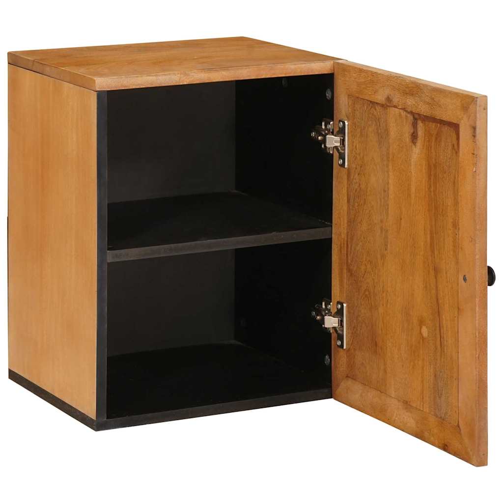 Baderomsskap Lysebrun 38 x 33.5 x 160 cm Massiv mangotre