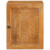 Baderomsskap Lysebrun 38 x 33.5 x 160 cm Massiv mangotre