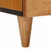 Baderomsskap Lysebrun 38 x 33.5 x 160 cm Massiv mangotre