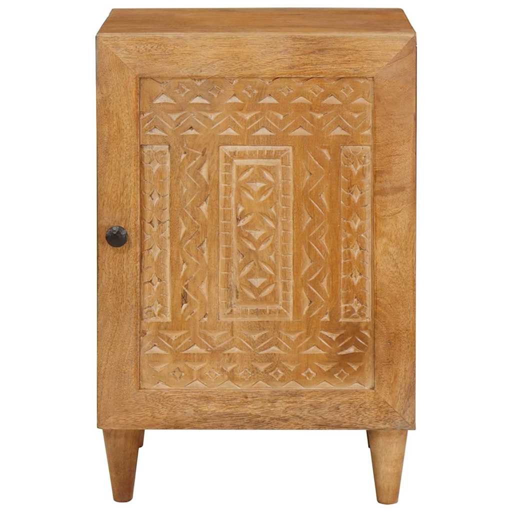 Baderomsskap Lysebrun 38 x 33.5 x 160 cm Massiv mangotre
