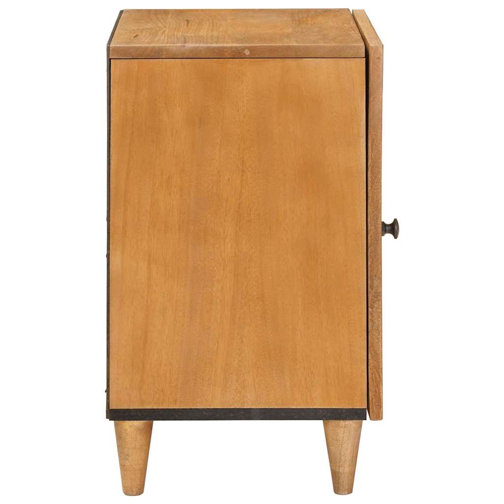 Baderomsskap Lysebrun 38 x 33.5 x 160 cm Massiv mangotre