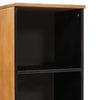 Baderomsskap Lysebrun 38 x 33.5 x 160 cm Massiv mangotre