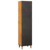 Baderomsskap Lysebrun 38 x 33.5 x 160 cm Massiv mangotre