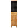Baderomsskap Lysebrun 38 x 33.5 x 160 cm Massiv mangotre