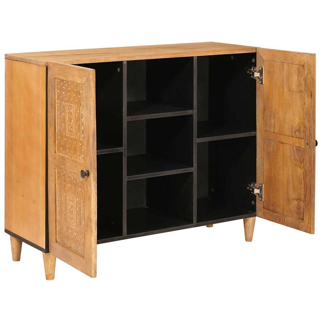 Serviesskap 90 x 33 x 75 cm Massiv mango tre