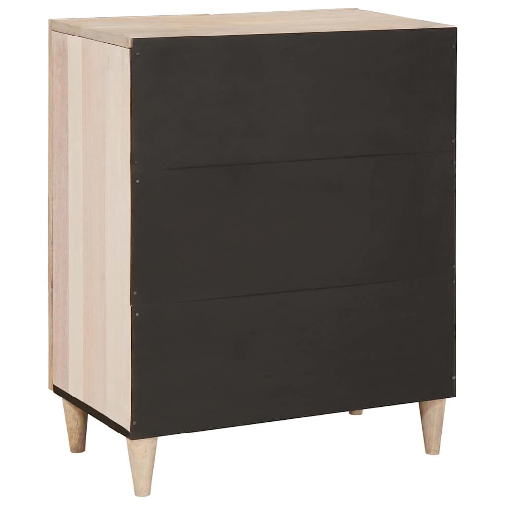 Serviesskap Hvit 60 x 33 x 75 cm heltre mango