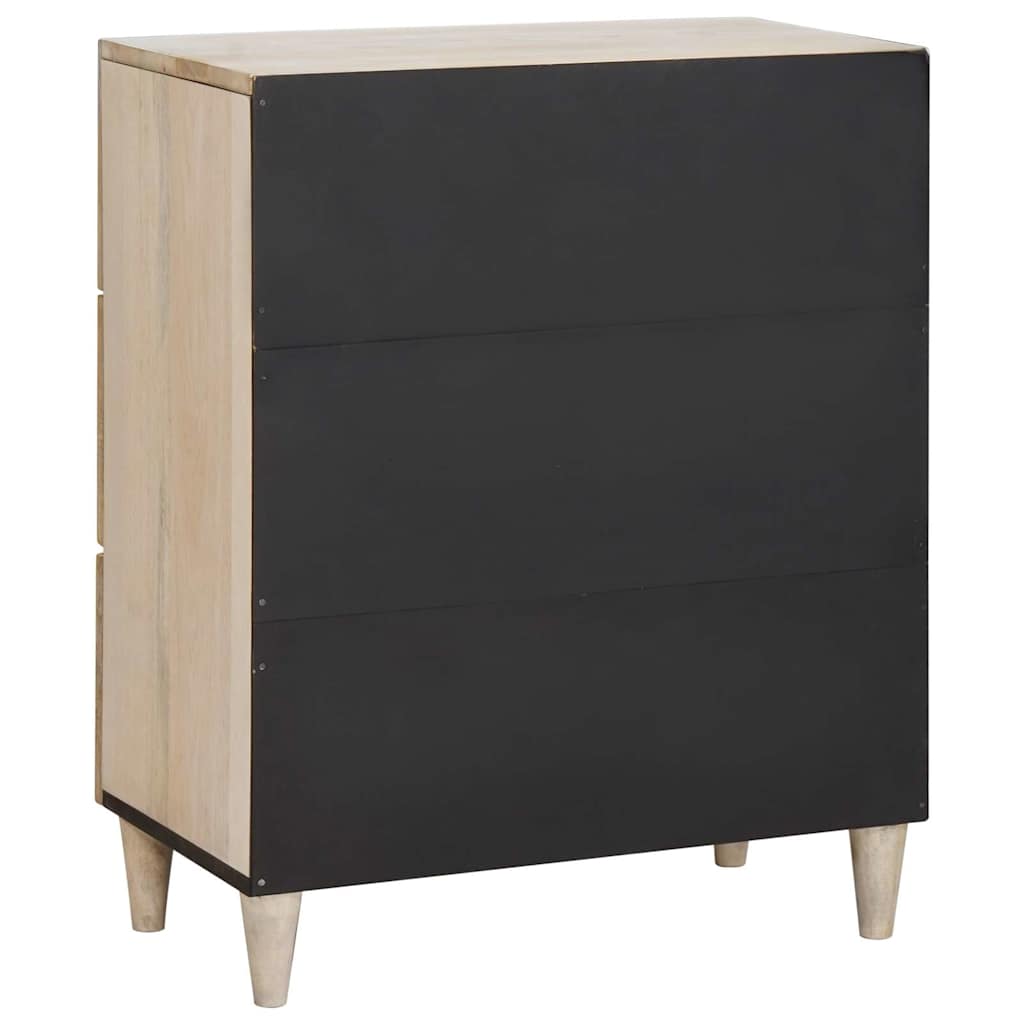 Serviesskap Hvit 60 x 33 x 75 cm heltre mango