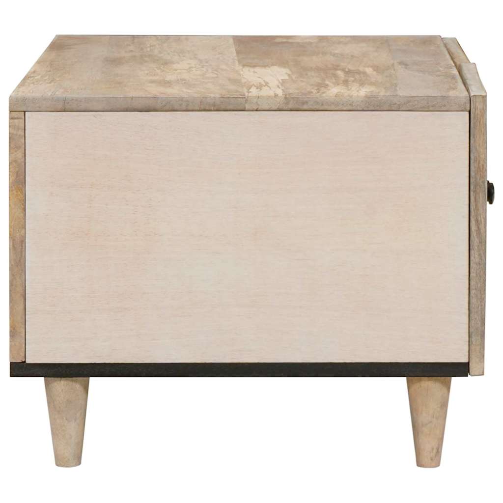 Kaffebord Hvit 80 x 54 x 40 cm Konstruert tre