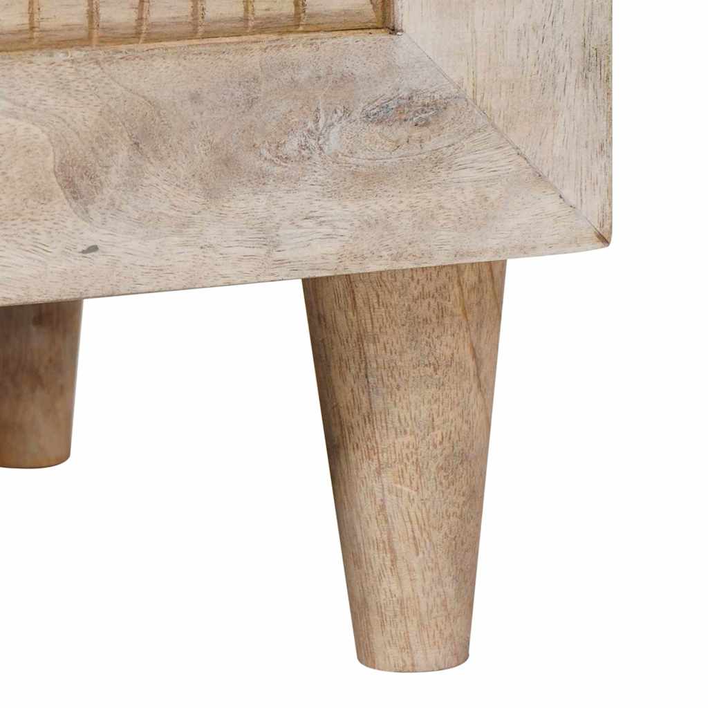 Nattbordskap Hvit 40 x 33 x 46 cm Konstruert tre