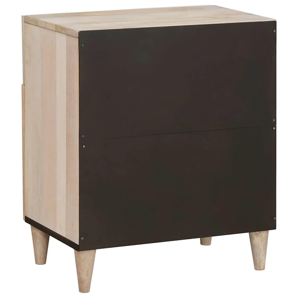 Nattbordskap Hvit 50 x 33 x 60 cm Konstruert tre