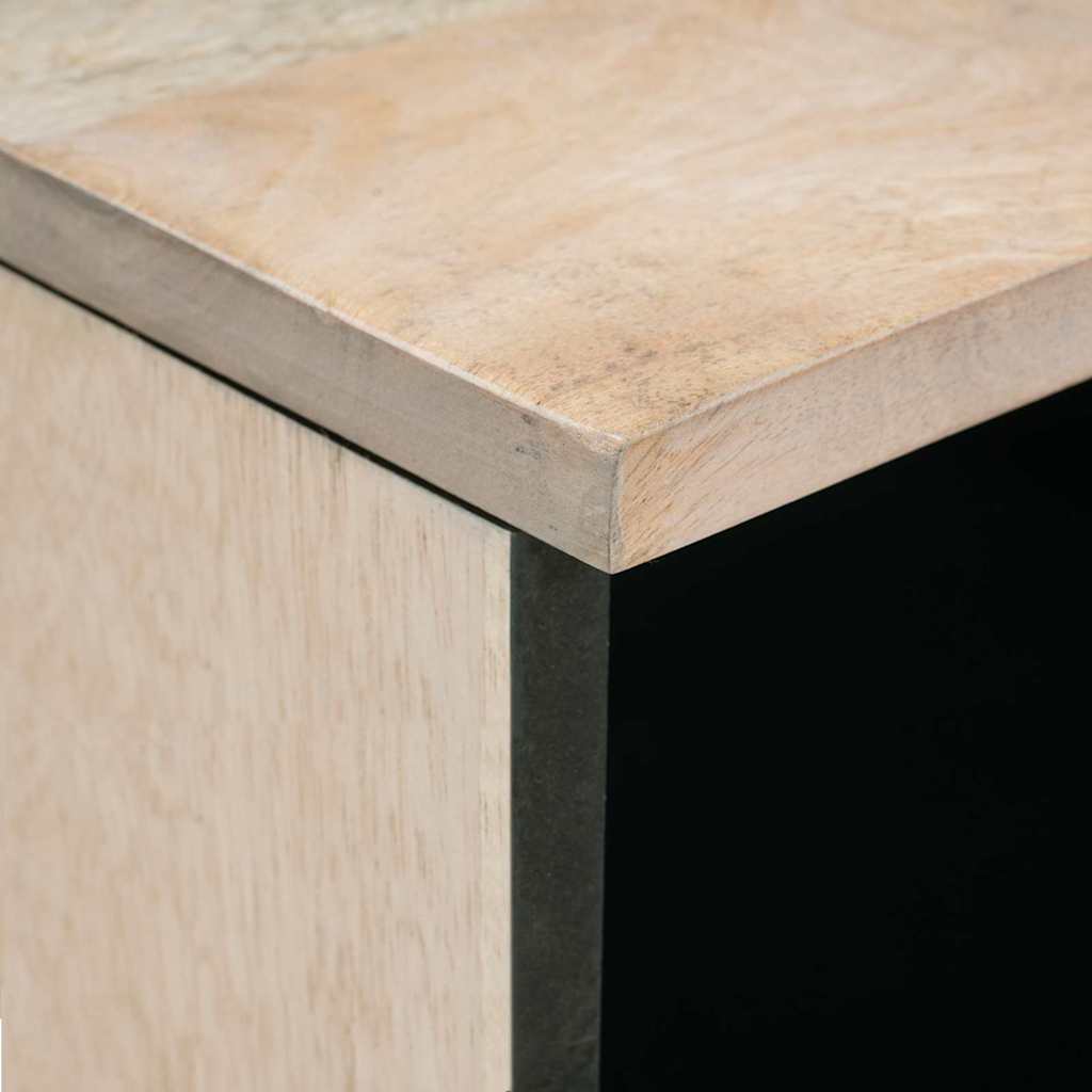 Nattbordskap Hvit 50 x 33 x 62 cm Konstruert tre