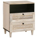 Nattbordskap Hvit 50 x 33 x 62 cm Konstruert tre