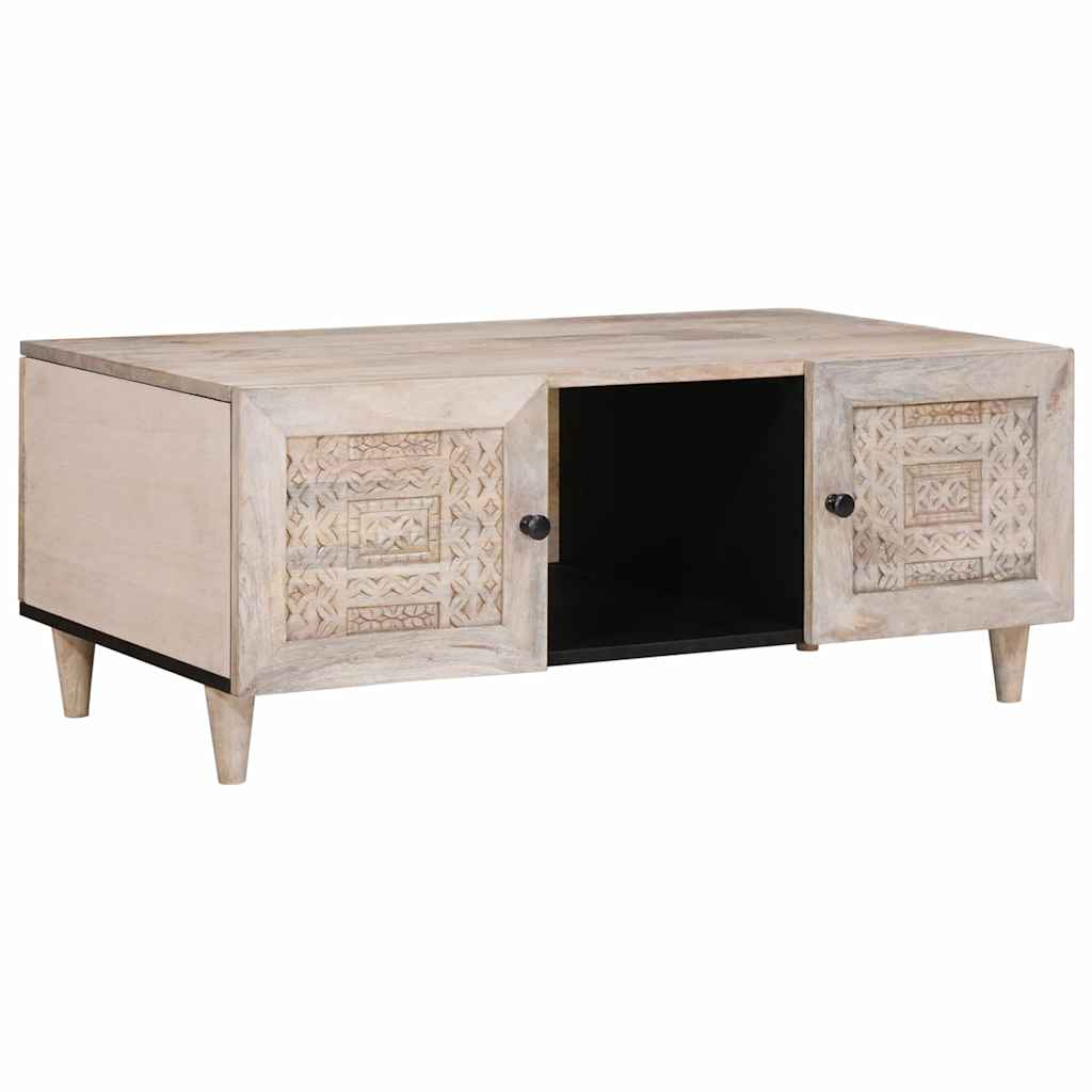 Kaffebord Beige 100 x 54 x 40 cm Konstruert tre