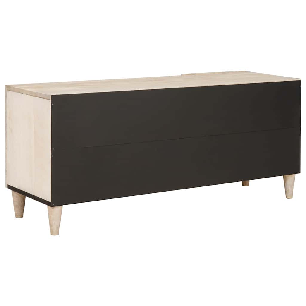TV Enheter med skuff Hvit 105 x 33 x 46 cm Konstruert tre
